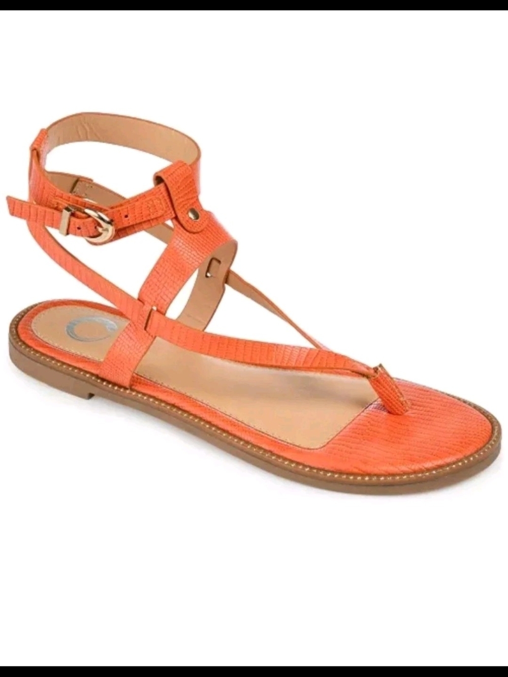 Journee Collection Tangie Multi-strap Flat sandals - Picture 1 of 5